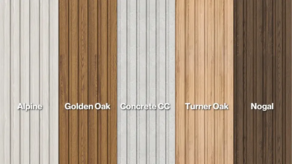 Explora la Variedad de Colores de los Wall Panel Exteriores